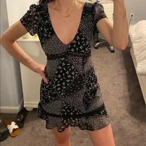 Patchwork / bandana print dress